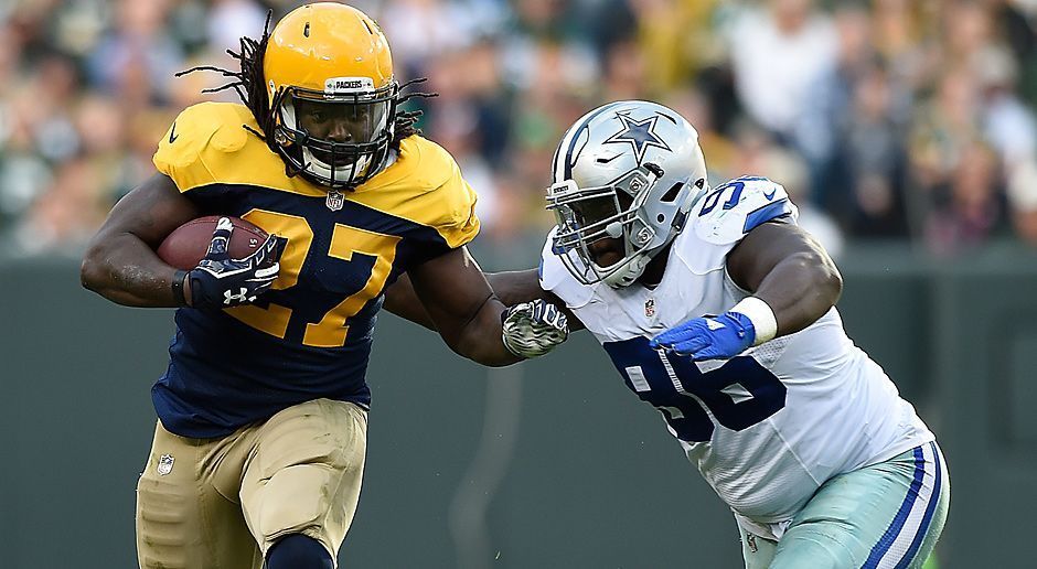 
                <strong>Eddie Lacy (Running Back, Green Bay Packers)</strong><br>
                Eddie Lacy wurde am Knöchel operiert, die Packers setzten den 26-Jährigen auf die Injured-Reserve-List. Dies bedeutet zwar noch nicht automatisch das Saisonende für Lacy, aber er darf nun mindestens sechs Wochen nicht mit dem Team trainieren und acht Wochen nicht in Spielen eingesetzt werden.
              