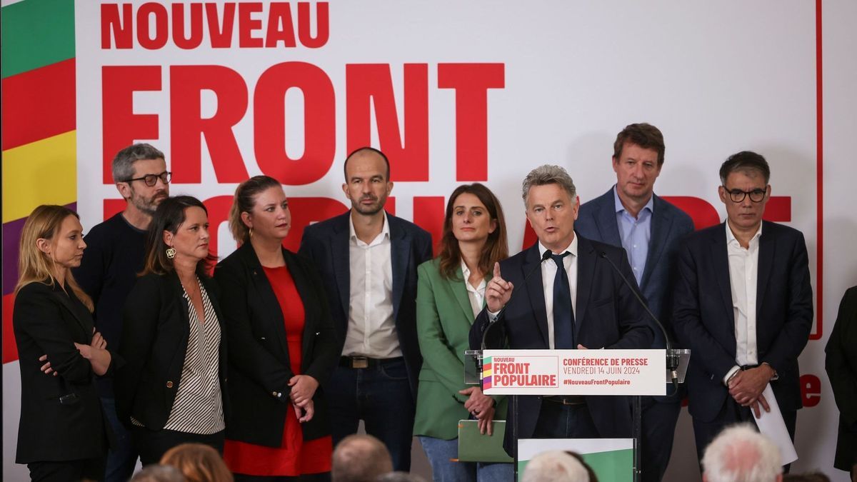 Französisches Linksbündnis "Le nouveau Front populaire"