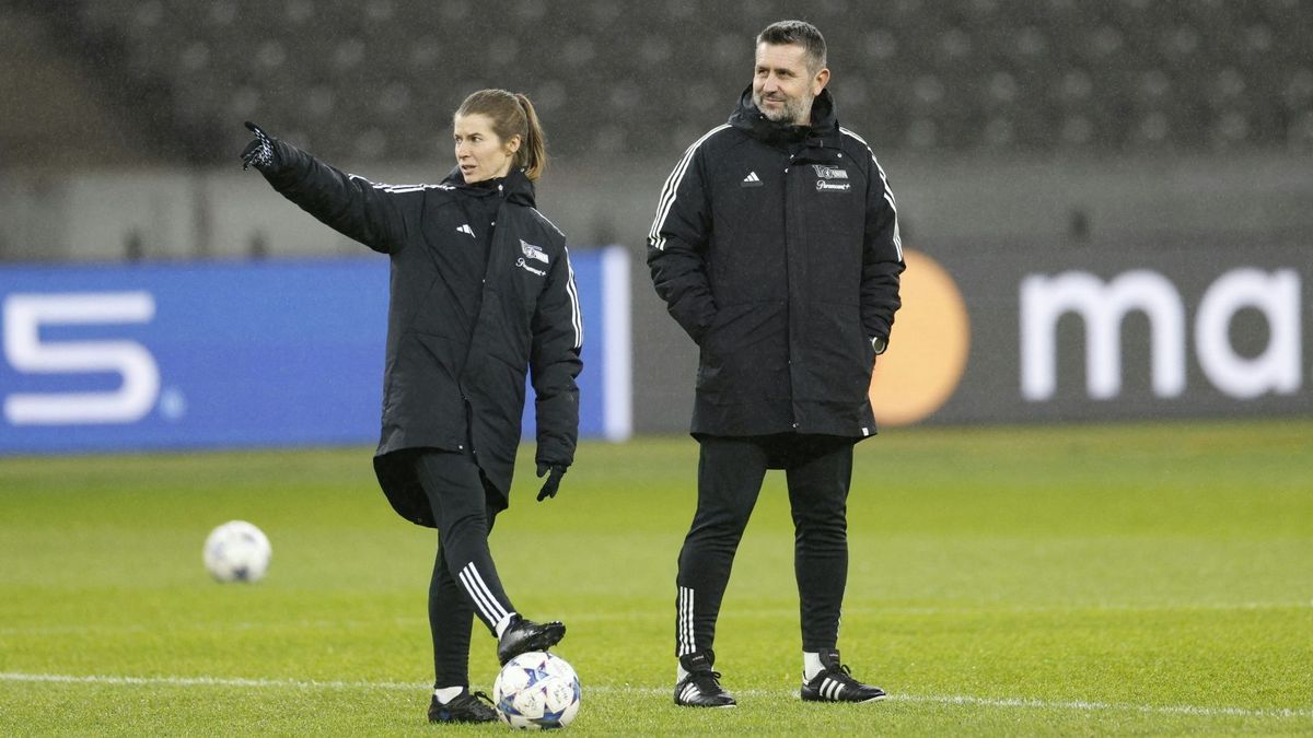 Als Assistentin in der Champions League: Marie-Louise Eta