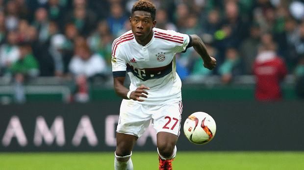 
                <strong>David Alaba</strong><br>
                David Alaba ist gelernter Mittelfeldspieler. Seinen Durchbruch in die erste Mannschaft des FC Bayern schaffte der Österreicher allerdings als Linksverteidiger. Hier ist er immer noch absolute Weltklasse. Auch wenn der 23-Jährige eigentlich überall überzeugt.
              