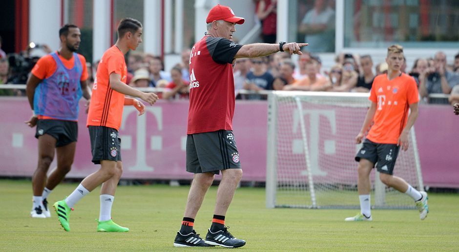 
                <strong>Ancelotti</strong><br>
                Der Trainer ist mittendrin: Ancelotti voll in seinem Element.
              
