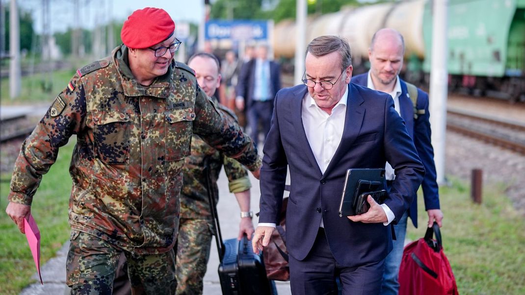 Pistorius reiste zu einem nicht angekündigten Besuch nach Kiew.