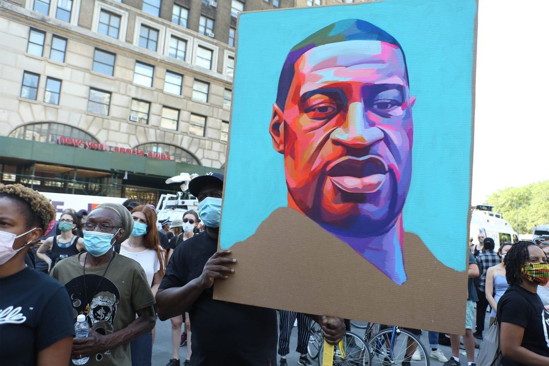Nach dem Tod des Afroamerikaners George Floyd gab es besonders in den USA eine Protestwelle gegen Rassismus und Polizeigewalt. (Archivbild)
