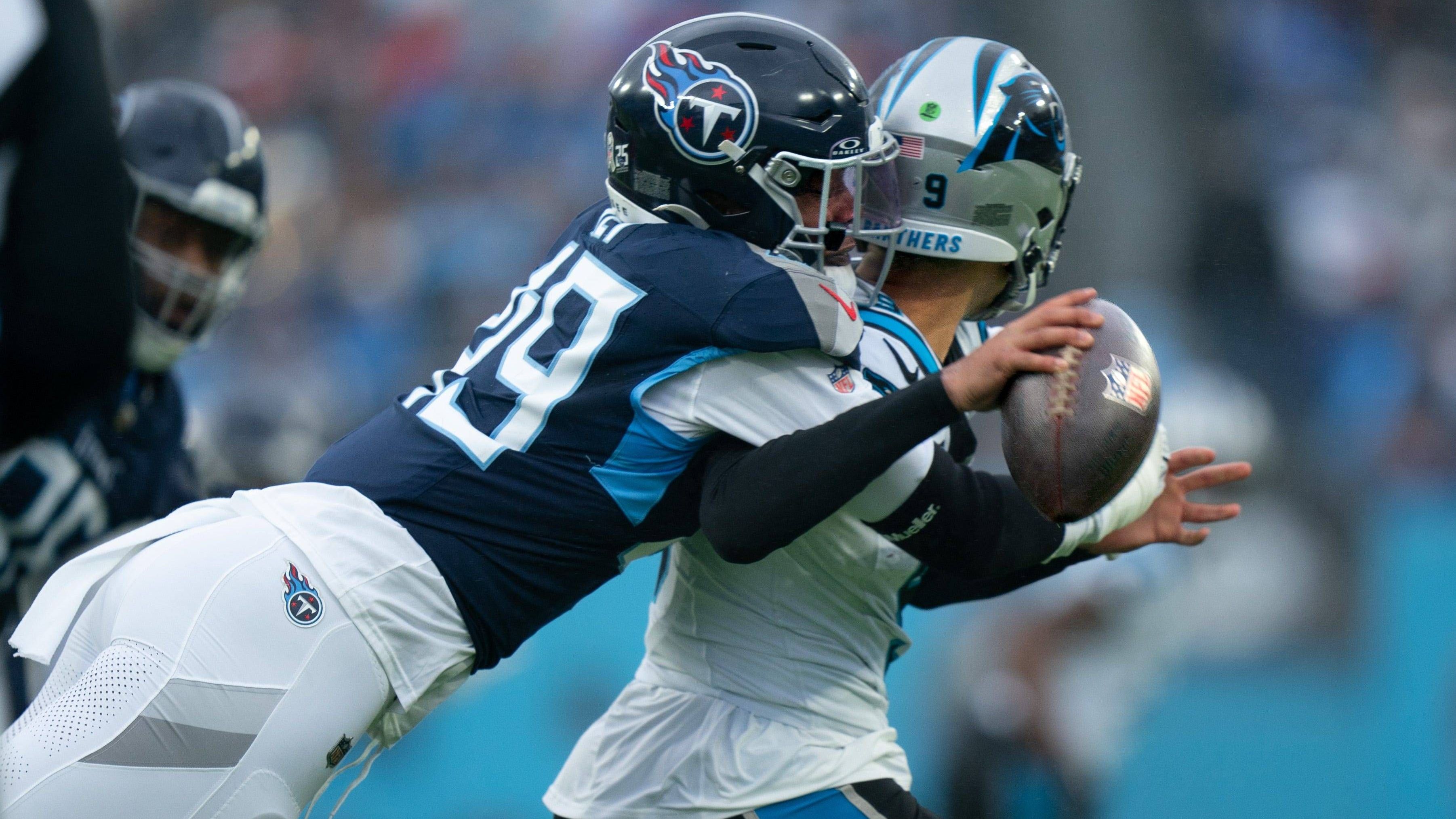 <strong>23. Platz: Tennessee Titans</strong><br>Erzielte Interceptions: 20<br>Erzielte Fumbles: 14<br>Takeaways gesamt: 34<br><br>Kassierte Interceptions: 22<br>Kassierte Fumbles: 21<br>Giveaways gesamt: 43<br><br>Turnover-Differenz: -9