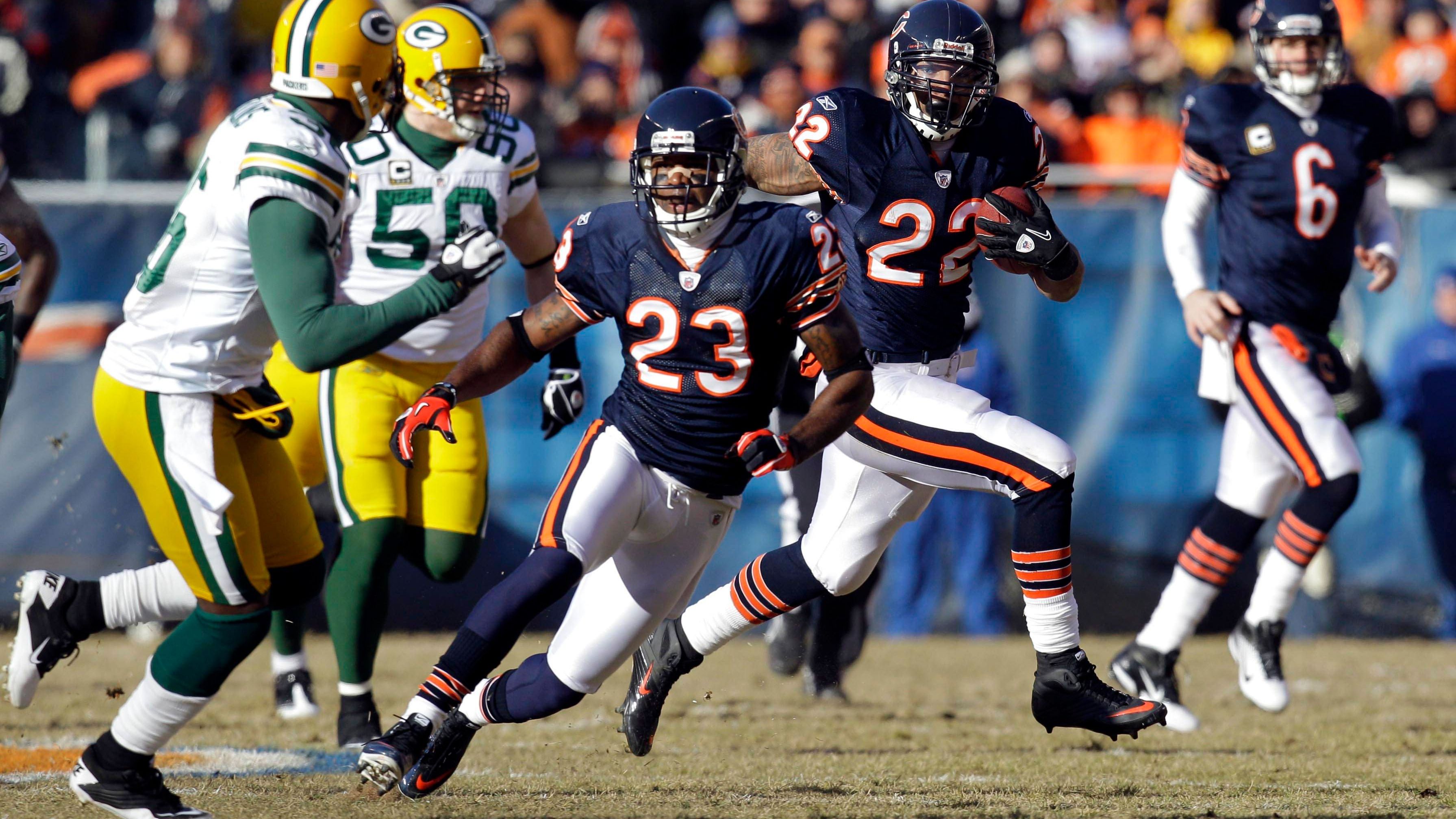 <strong>Platz 16 (geteilt): Chicago Bears</strong><br>Conference-Championship-Teilnahmen: 5<br>Jahre: 1984, 1985, 1988, 2006, 2010