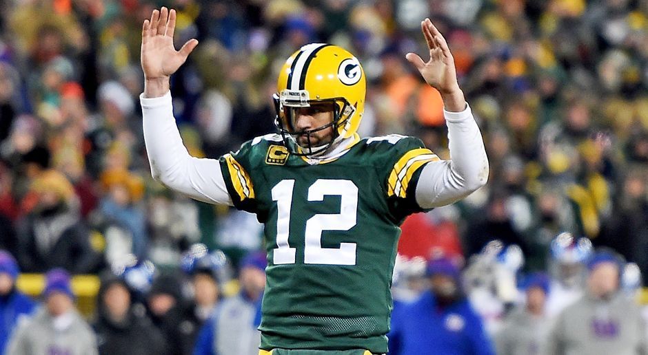 
                <strong>Gewinner: Aaron Rodgers</strong><br>
                Er hat es schon wieder getan! Beim Sieg gegen die New York Giants packte Aaron Rodgers die Hail Mary aus und führte seine Packers zu einem starken 38:13-Sieg. Insgesamt warf "A-Rod" 362 Yard und vier Touchdowns - Super-Bowl-Form!
              