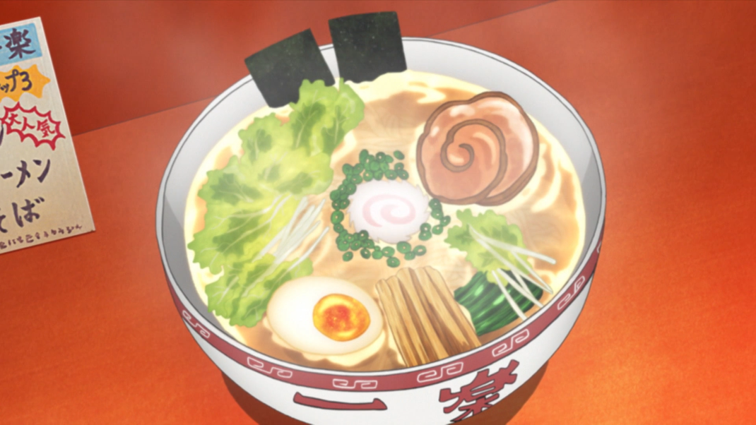 Ramen des Restaurants Ichiraku sind Narutos Leibspeise.