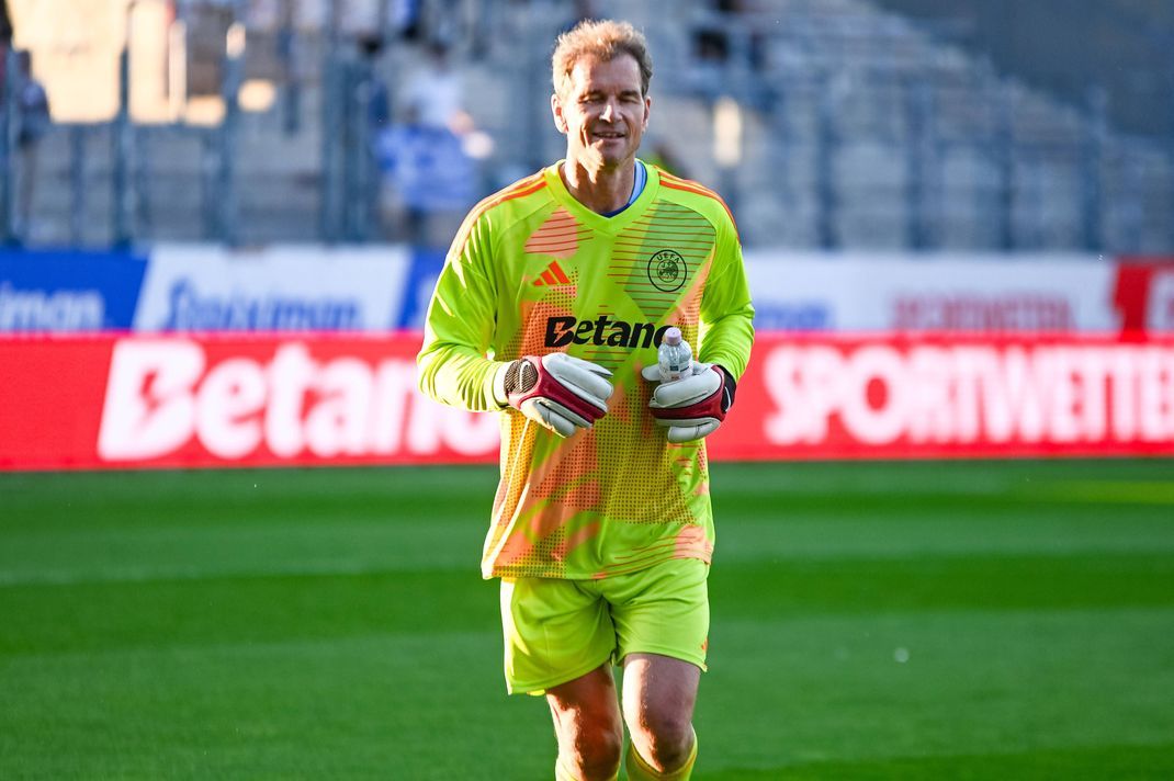 Jens Lehmann wurde des Feldes verwiesen