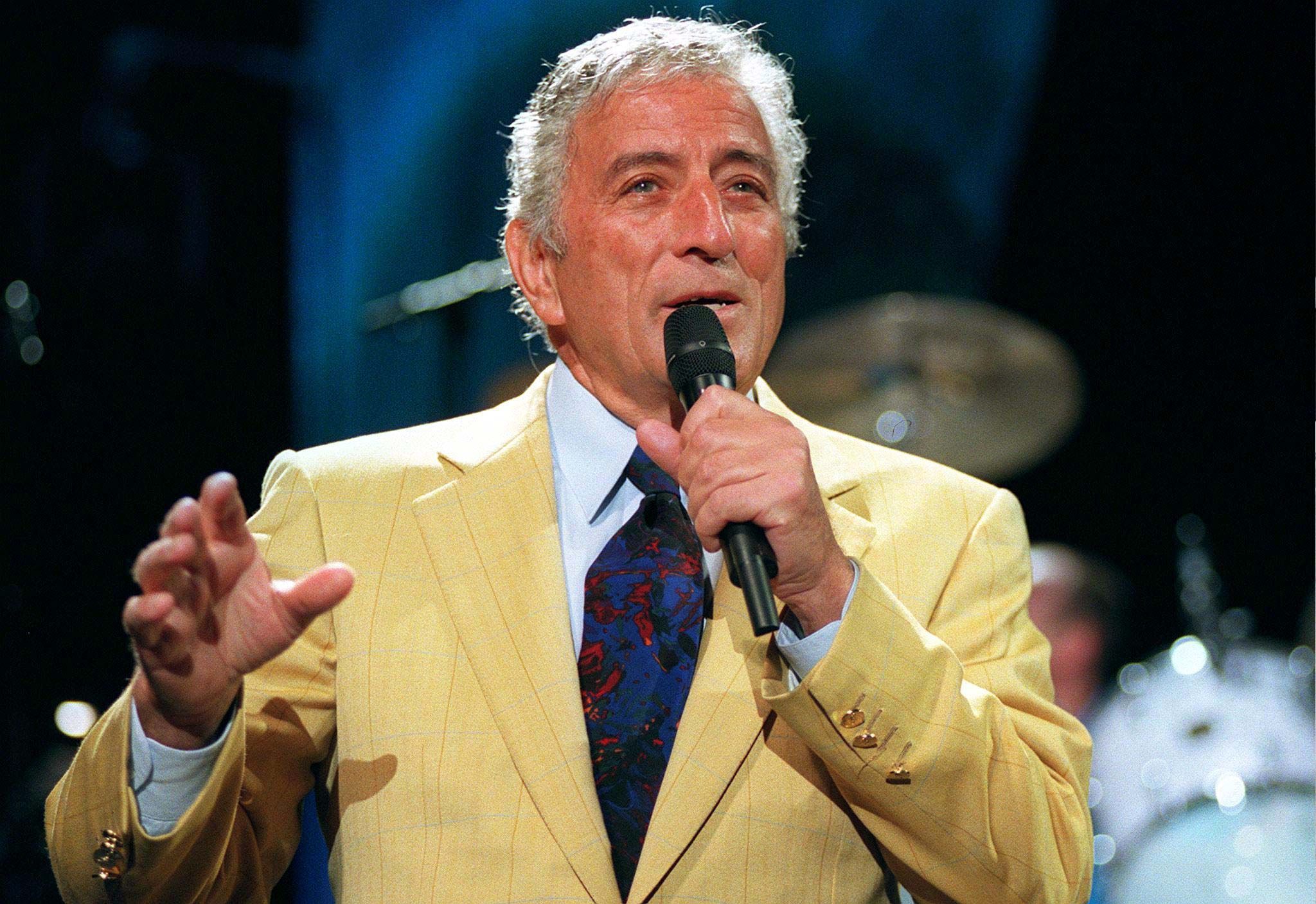 Tony Bennett (3. August 1926 - 21. Juli 2023), US-Jazzsänger