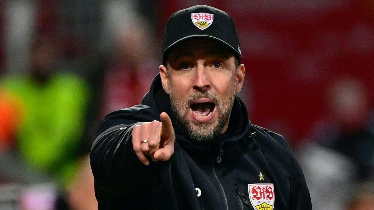 VfB-Coach Sebastian Hoeneß