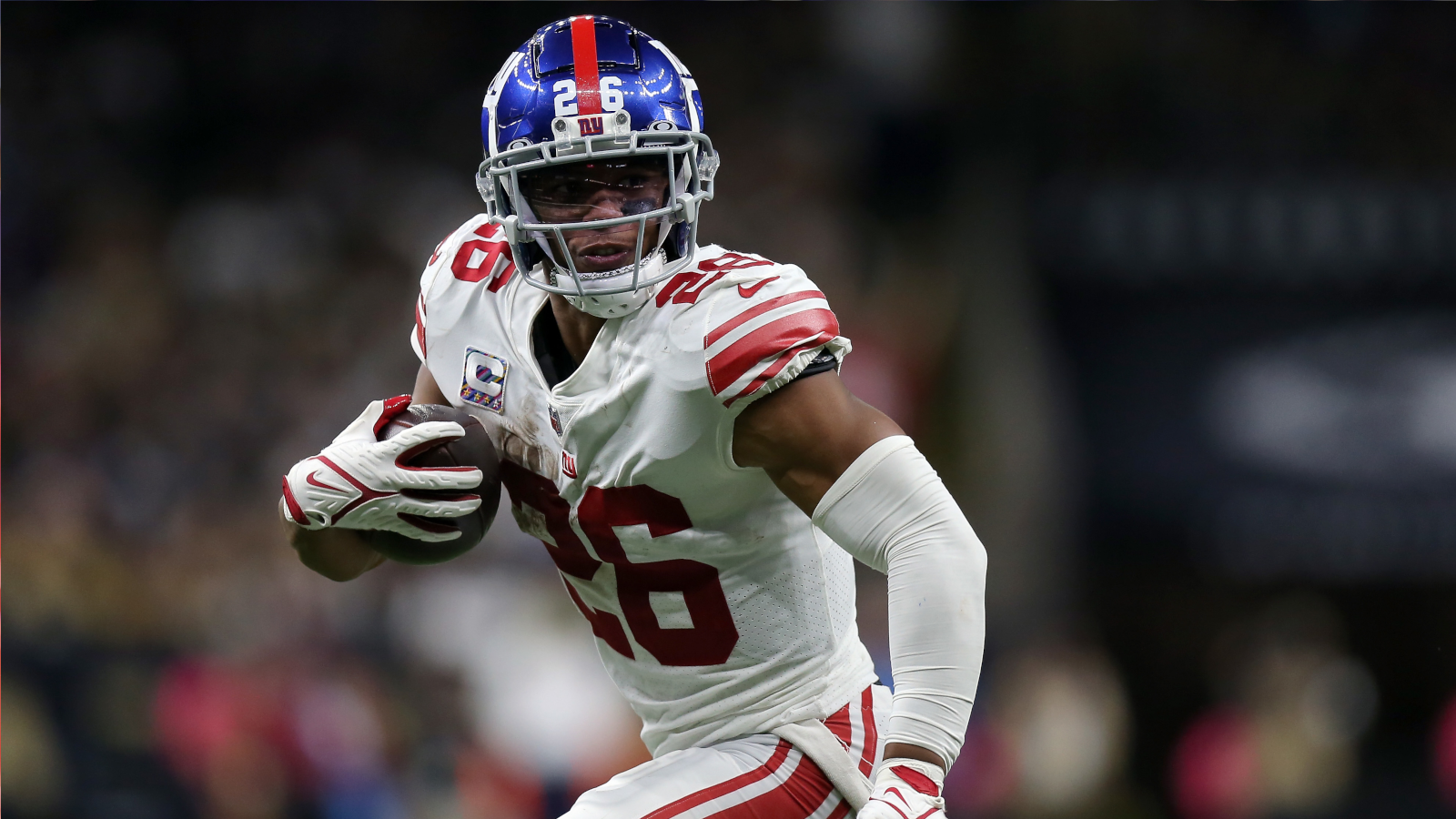 
                <strong>Platz 18 (geteilt): New York Giants</strong><br>
                &#x2022; <strong><strong>0,481</strong> - </strong>25 Siege, 27 Niederlagen -<br>&#x2022; Restliche Spiele: vs. Cowboys, @Eagles, @Bears, vs. Washington<br>
              