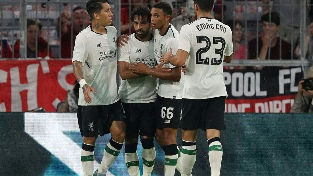 Liverpool bejubelt einen 3:0-Sieg gegen Bayern München