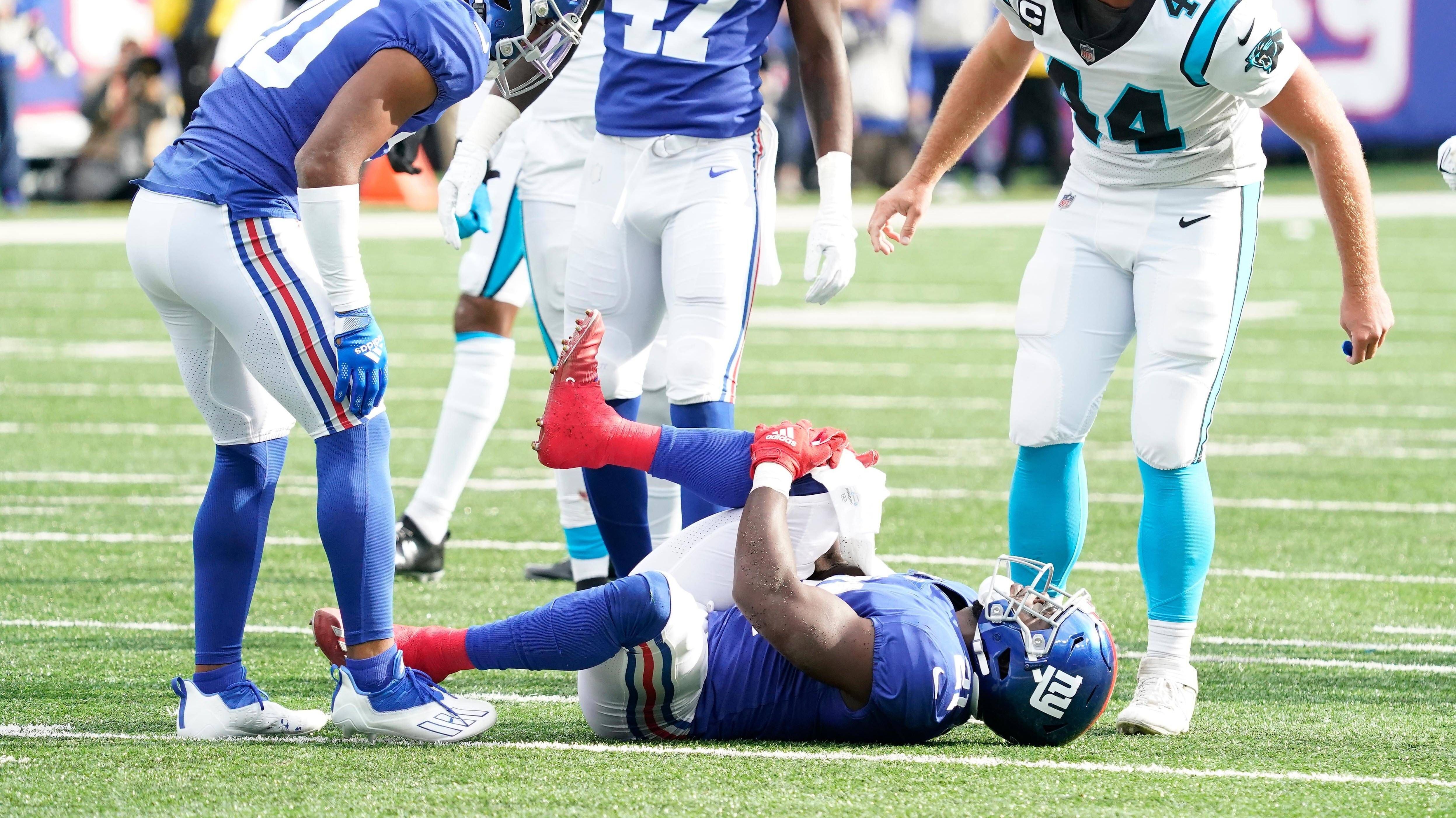 <strong>Jabrill Peppers (S, New York Giants)</strong><br>Kreuzbandriss<br>2021 im Spiel gegen die Carolina Panthers