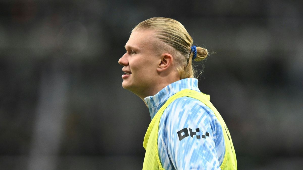 Haaland muss erstmal auf die Bank