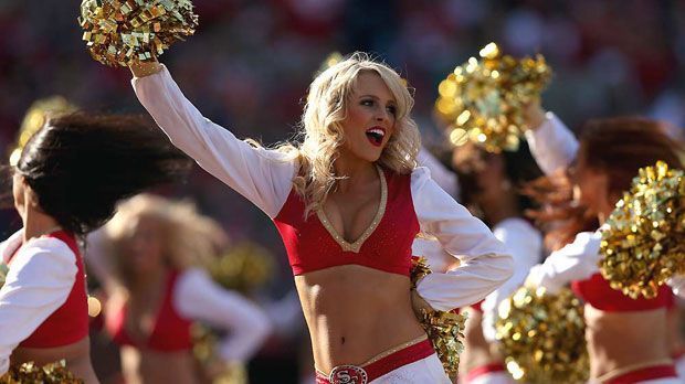 
                <strong>Heiße Einblicke - die Cheerleader der NFL</strong><br>
                Die Cheerleader-Girls der San Francisco 49ers haben auch einiges zu bieten
              