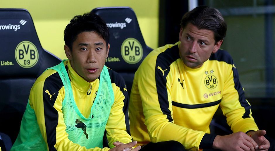 
                <strong>Shinji Kagawa</strong><br>
                Shinji Kagawa: Der japanische Joker kam in der 60. Minute ins Spiel und eine Viertelstunde später holte er den Elfmeter vorm Dortmunder Ausgleich heraus. Kagawa schoss seinem Landsmann Haraguchi an die Hand - doch Aubameyang verschoss den Strafstoß. ran-Note: 3-
              