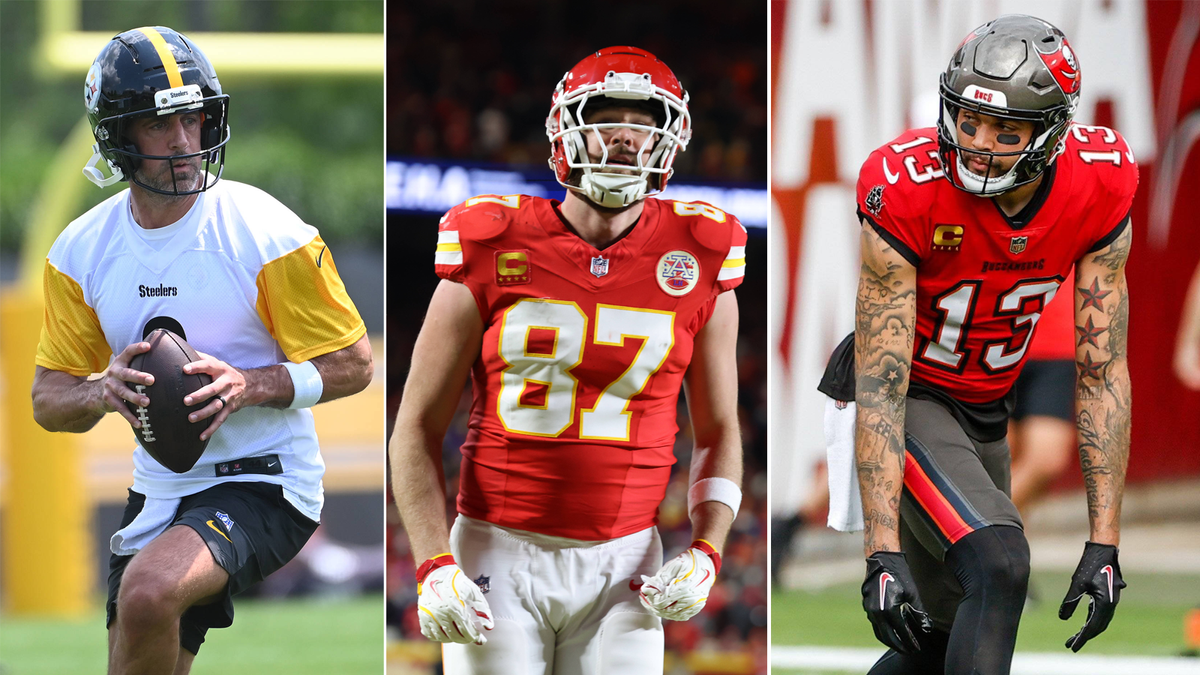 Rodgers, Kelce, Evans