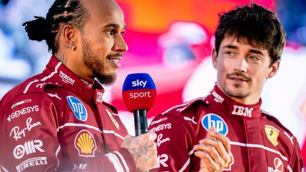 Lewis Hamiltons erster Gegner 2025 heißt Charles Leclerc