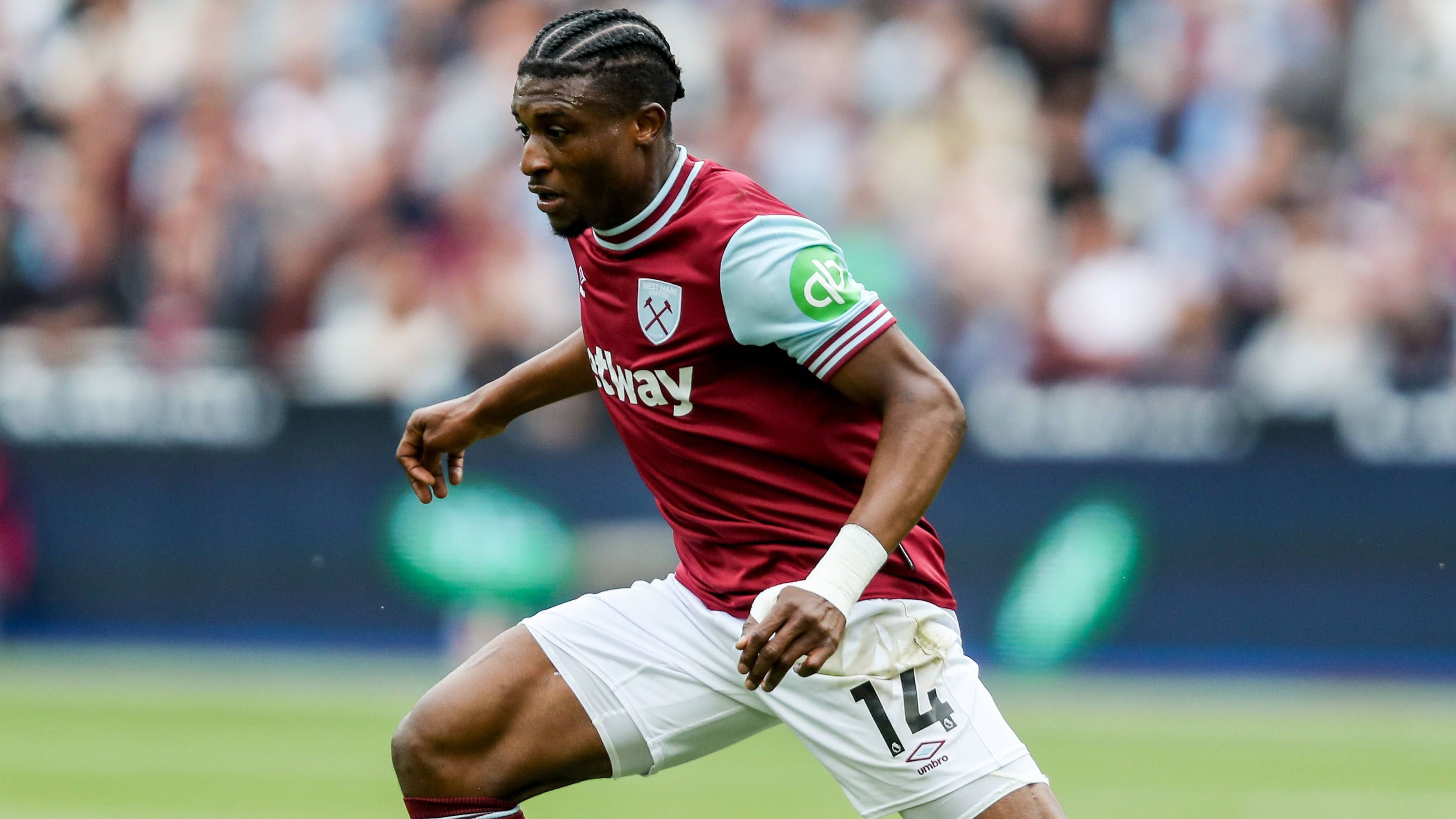 <strong>Platz 5: Mohammed Kudus</strong><br>Ablösesumme: 63,8 Millionen Euro<br>Aufnehmender Verein: Tottenham Hotspur<br>Abgebender Verein: West Ham United