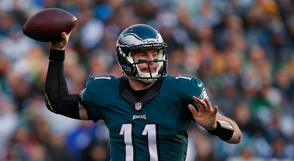 
                <strong>Platz 3: Philadelphia Eagles (5 Quarterbacks)</strong><br>
                2016: Carson Wentz (16 Einsätze als Starter)2013: Matt Barkley (Kein Einsatz als Starter)2012: Nick Foles (24 Einsätze als Starter, 1 Einsatz als Starter in den Playoffs)2010: Mike Kafka (Kein Einsatz als Starter)2007: Kevin Kolb (7 Einsätze als Starter)
              