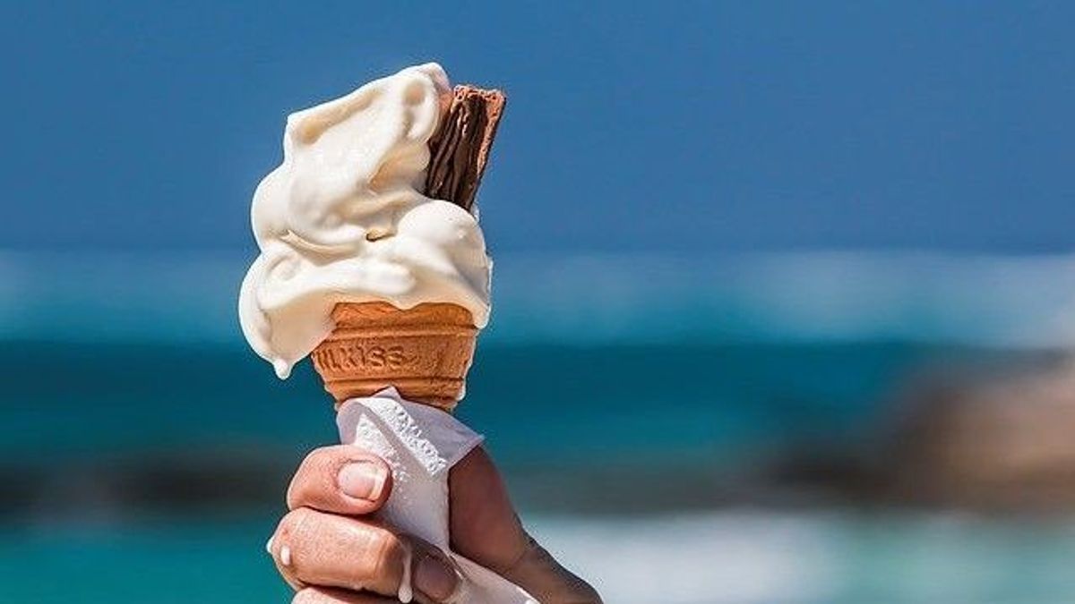Eis-Waffel