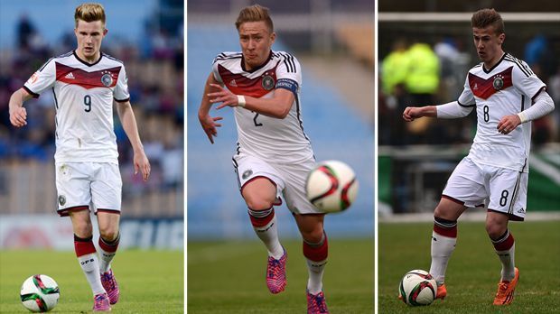 
                <strong>Mit diesem U17-Team will der DFB den WM-Titel holen</strong><br>
                Am 17. Oktober beginnt in Chile die U17-Weltmeisterschaft - mit den Junioren des DFB. Nach dem verlorenen EM-Finale im Mai 2015 gegen Frankreich will das Team von Christian Wück es nun dem Profi-Team nachmachen und den Titel holen. ran.de stellt die Youngsters vor, von denen 19 bereits an der EM teilgenommen haben.
              
