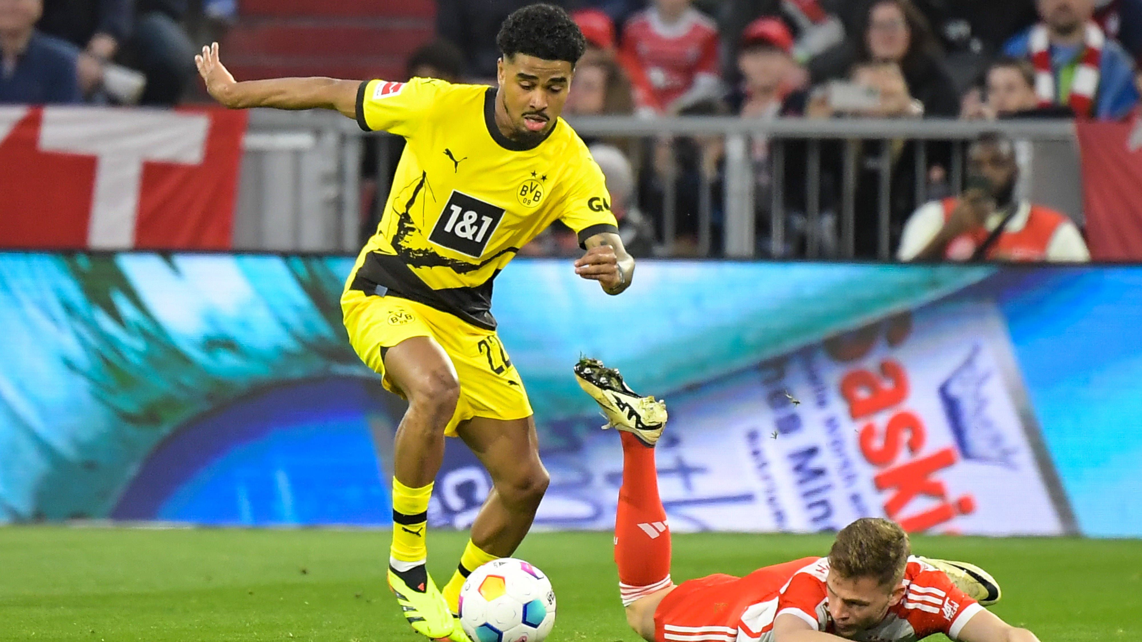 <strong>Ian Maatsen (Borussia Dortmund)<br></strong>Defensiv aufmerksam und ohne Fehl und Tadel gegen Kimmich. Offensiv nicht so auffällig wie gewohnt, bis er in Minute 65 den Turbo anwirft und nach 70-Meter-Solo nur knapp verzieht. Mehr als solide Leistung des Winter-Neuzugangs. <strong><em>ran</em>-Note: 2</strong>