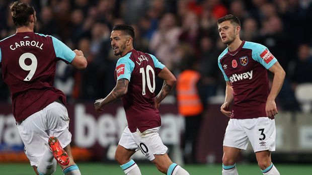 
                <strong>Platz 20 - West Ham United (England)</strong><br>
                Höhe der Gehaltszahlungen: 114 Millionen EuroSteigerung/Reduzierung im Vergleich zu 2015: +20 Prozent
              