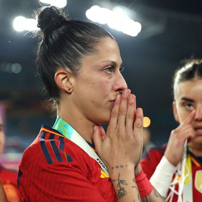 Jennifer Hermoso nach dem WM-Finalspiel gegen England.