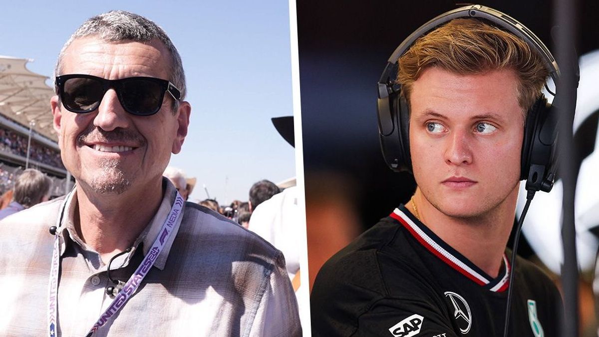 Günther Steiner und Mick Schumacher 