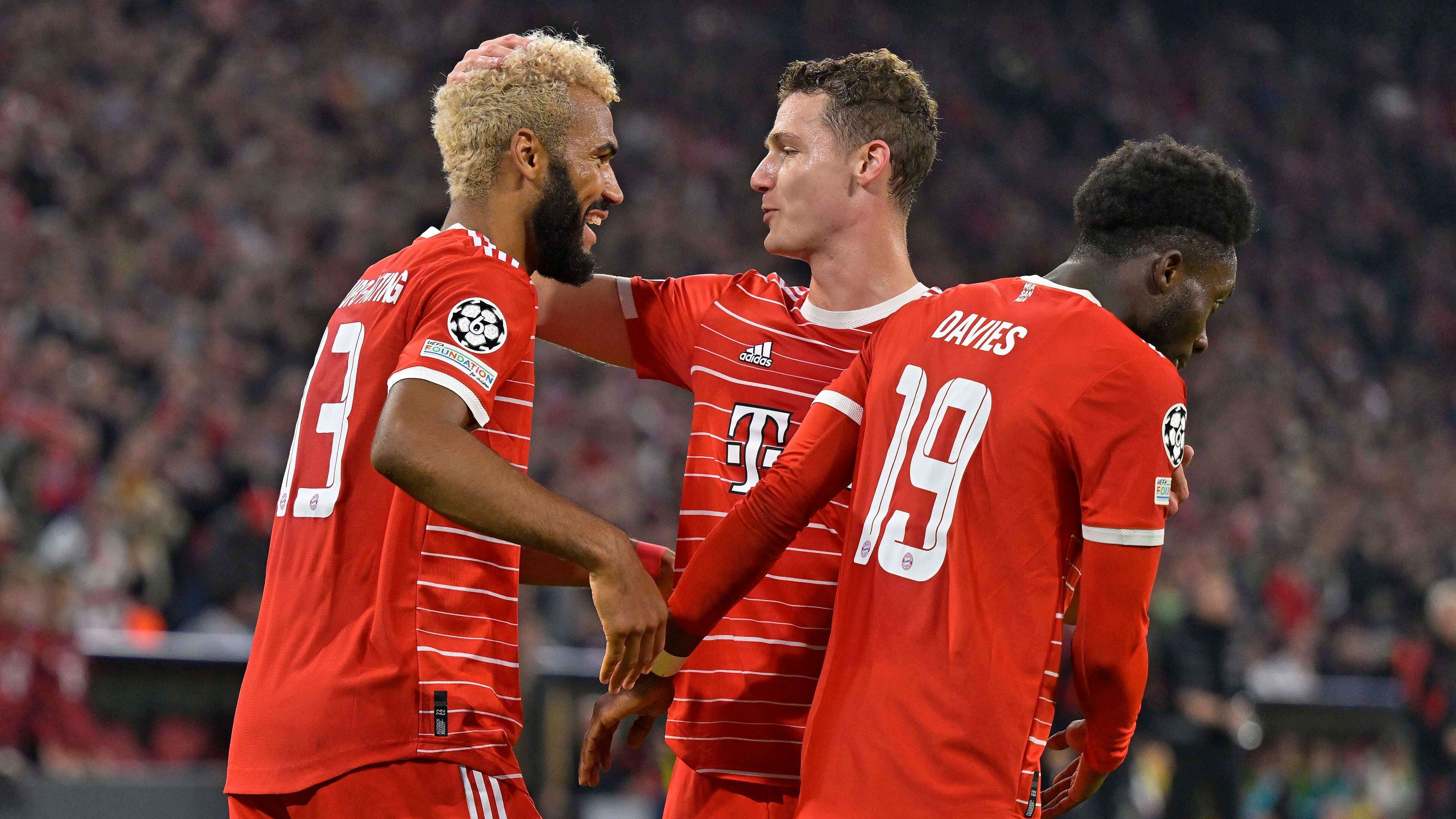 
                <strong>Die Bayern-Stars in der Einzelkritik</strong><br>
                Mit einem nie gefährdeten 2:0-Sieg gegen Inter Mailand stürmen die Bayern ins Achtelfinale der Champions League. Ein Spieler stand dabei unter besonderem Druck und lieferte trotzdem ab. Die Bayern-Stars in der ran-Einzelkritik.
              