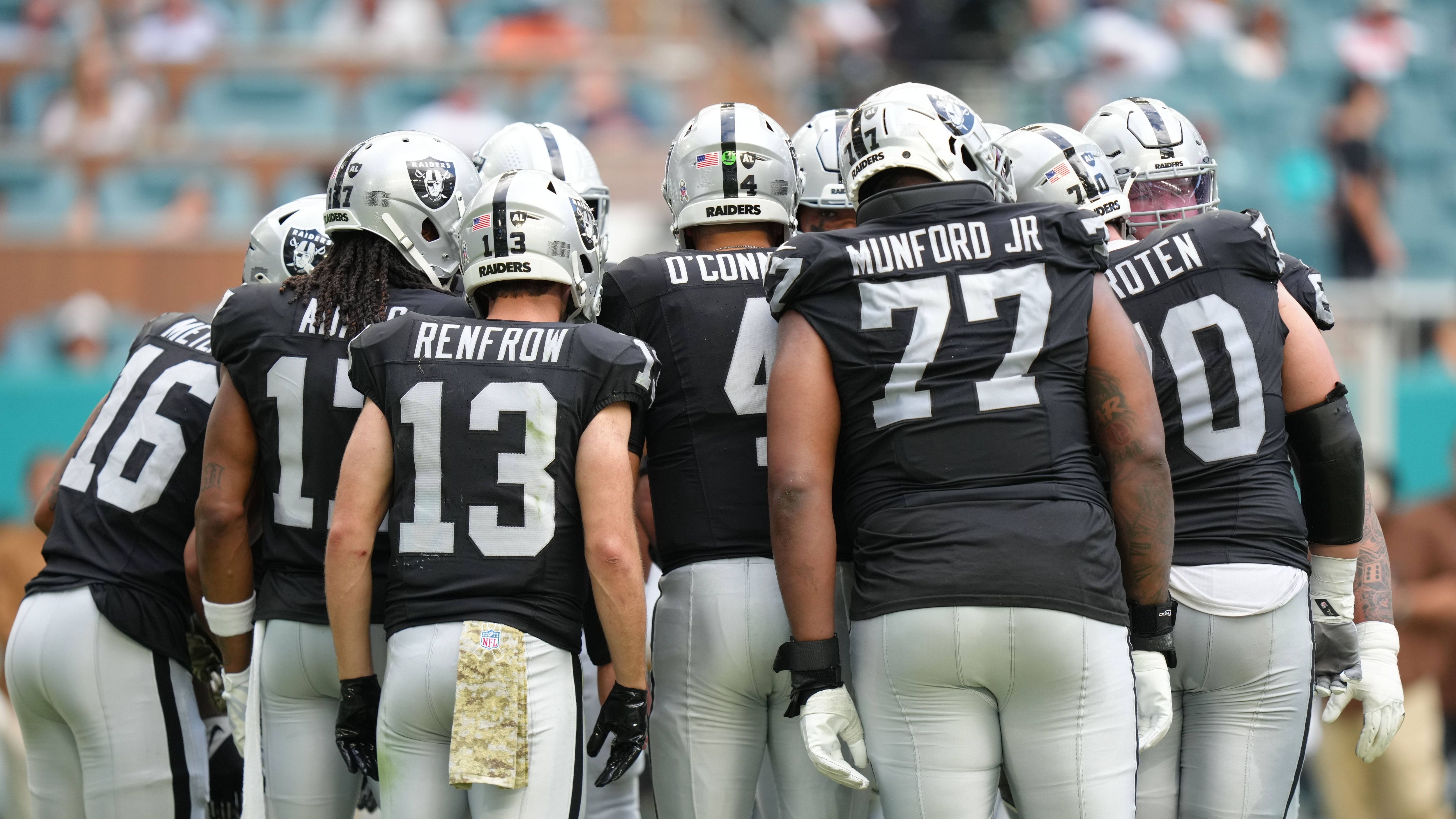 <strong>Platz 18: Las Vegas Raiders</strong><br>Siege in der NFL: 509
