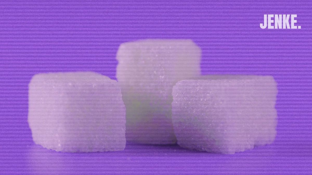 "JENKE. Das Zucker-Experiment": Zahlen und Fakten, drei Stücke Würfelzucker