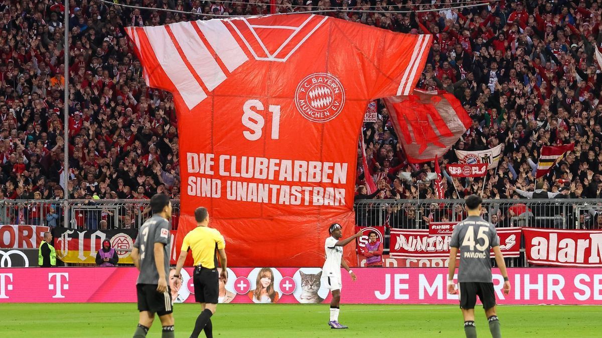 FC Bayern Trikot Protest Fans