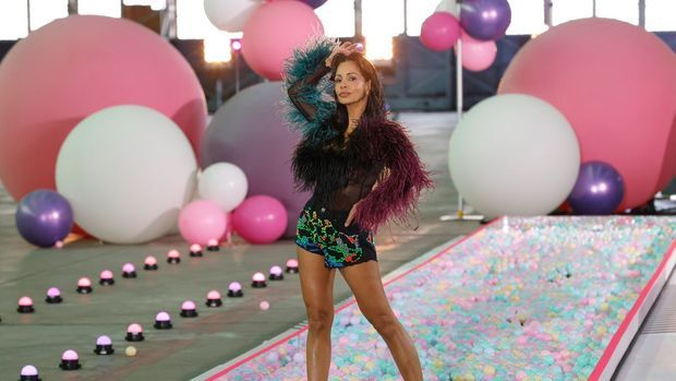 Marielena beim Entscheidungs-Walk in Woche elf von "Germany's Next Topmodel" 2023