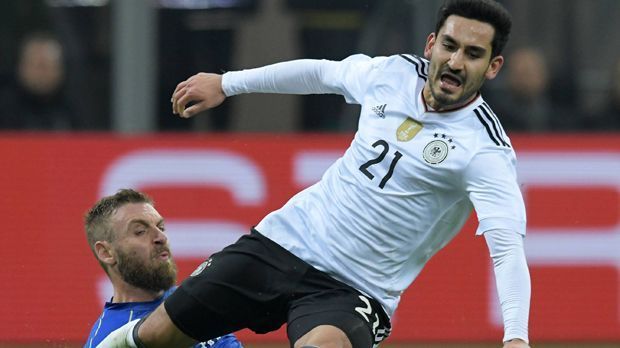 
                <strong>Ilkay Gündogan</strong><br>
                Verein: Manchester CityPosition: MittelfeldLänderspiele: Prognose: Sehr gute Chancen
              