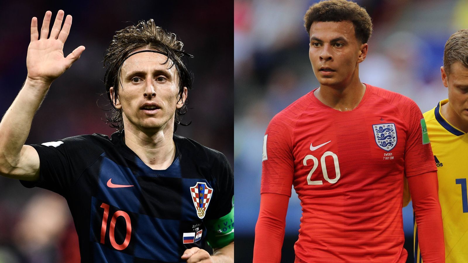 
                <strong>Luka Modric vs. Dele Alli</strong><br>
                Luka Modric ist das Herz des kroatischen Spiels, der Dirigent, der Zauberer. Der 32-Jährige ist in Weltfußballer-Verfassung. Alli ist selbstkritisch, räumt ein, dass es bei ihm noch eine Menge Luft nach oben gibt. In der Gruppenphase war er angeschlagen. Er sucht noch seine Bestform. Punkt für Modric.
              