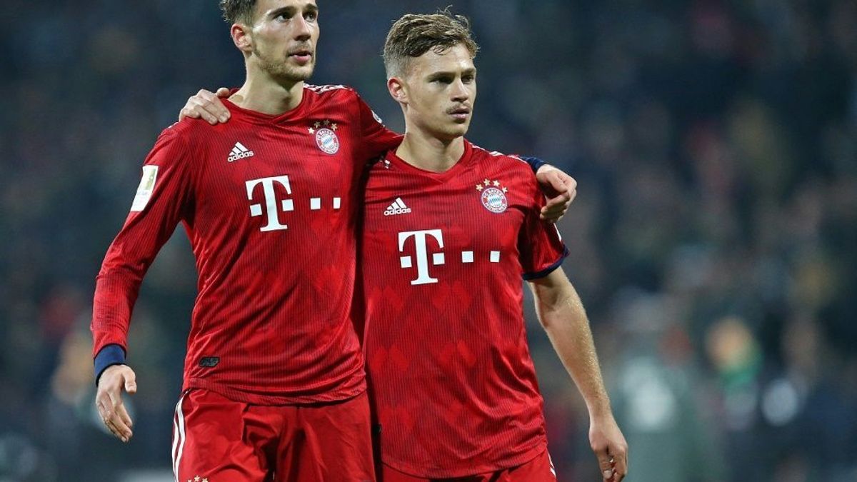 Goretzka (l.) und Kimmich (r.) engagieren sich