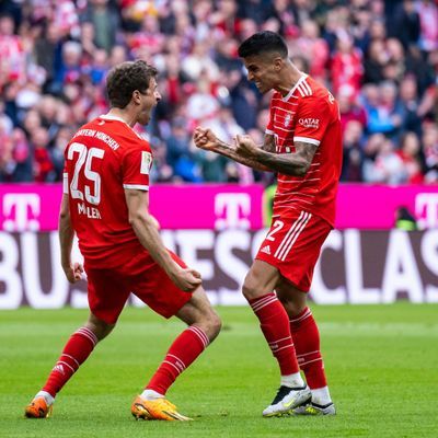 Thomas Müller jubelt