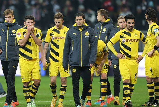 
                <strong>Schockmoment</strong><br>
                Die Panik ist ihnen sichtlich anzumerken. Dortmund steht am 13. Spieltag erstmals auf dem letzten Tabellenplatz.
              