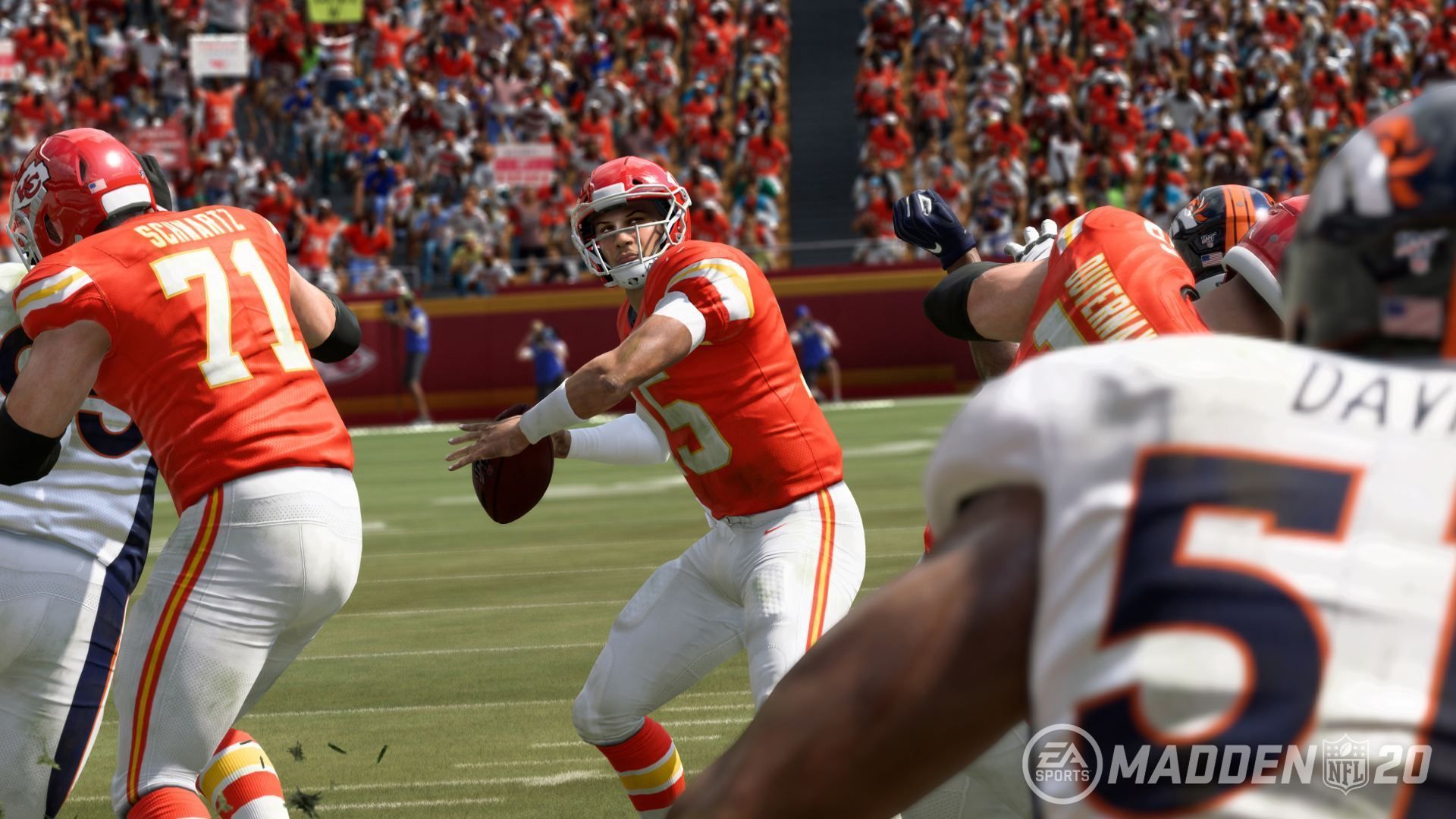 
                <strong>Madden NFL 20 (EA Sports) </strong><br>
                NFL Football SimulationErscheinungsdatum: 14.06.2019Plattformen: PlayStation 4, Xbox One, Microsoft Windows 
              