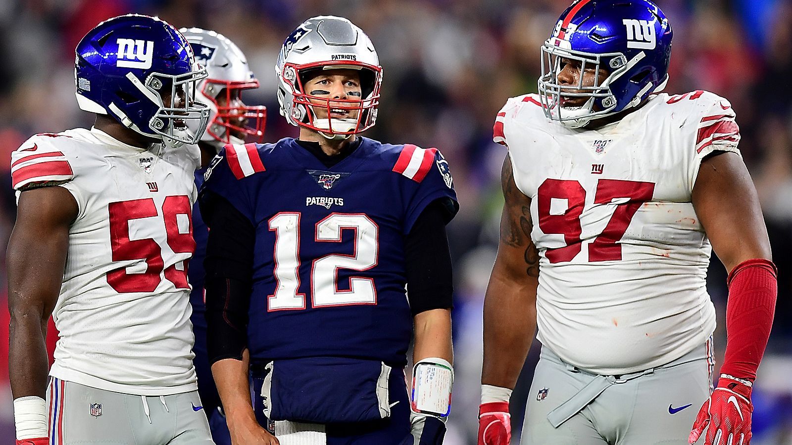 
                <strong>New York Giants</strong><br>
                Tom Brady vs. New York Giants: 6 Siege, 3 Niederlagen
              
