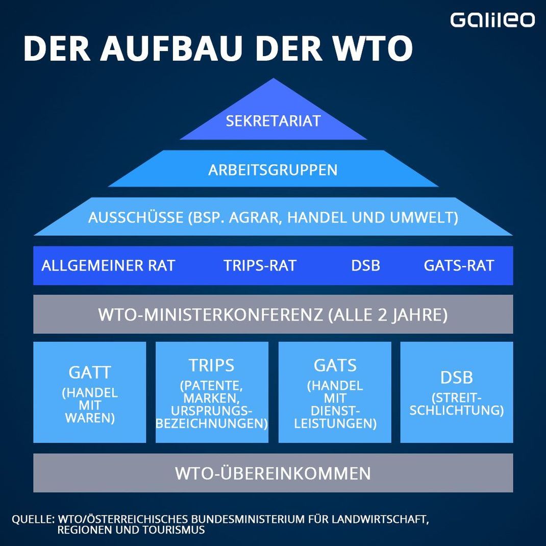 Der Aufbau der WTO