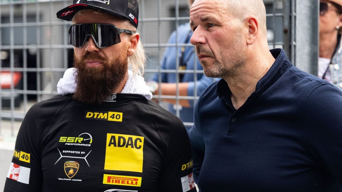 Nicki Thiim und Manager Dennis Rostek: 2025 in der DTM im Abt-Lamborghini?