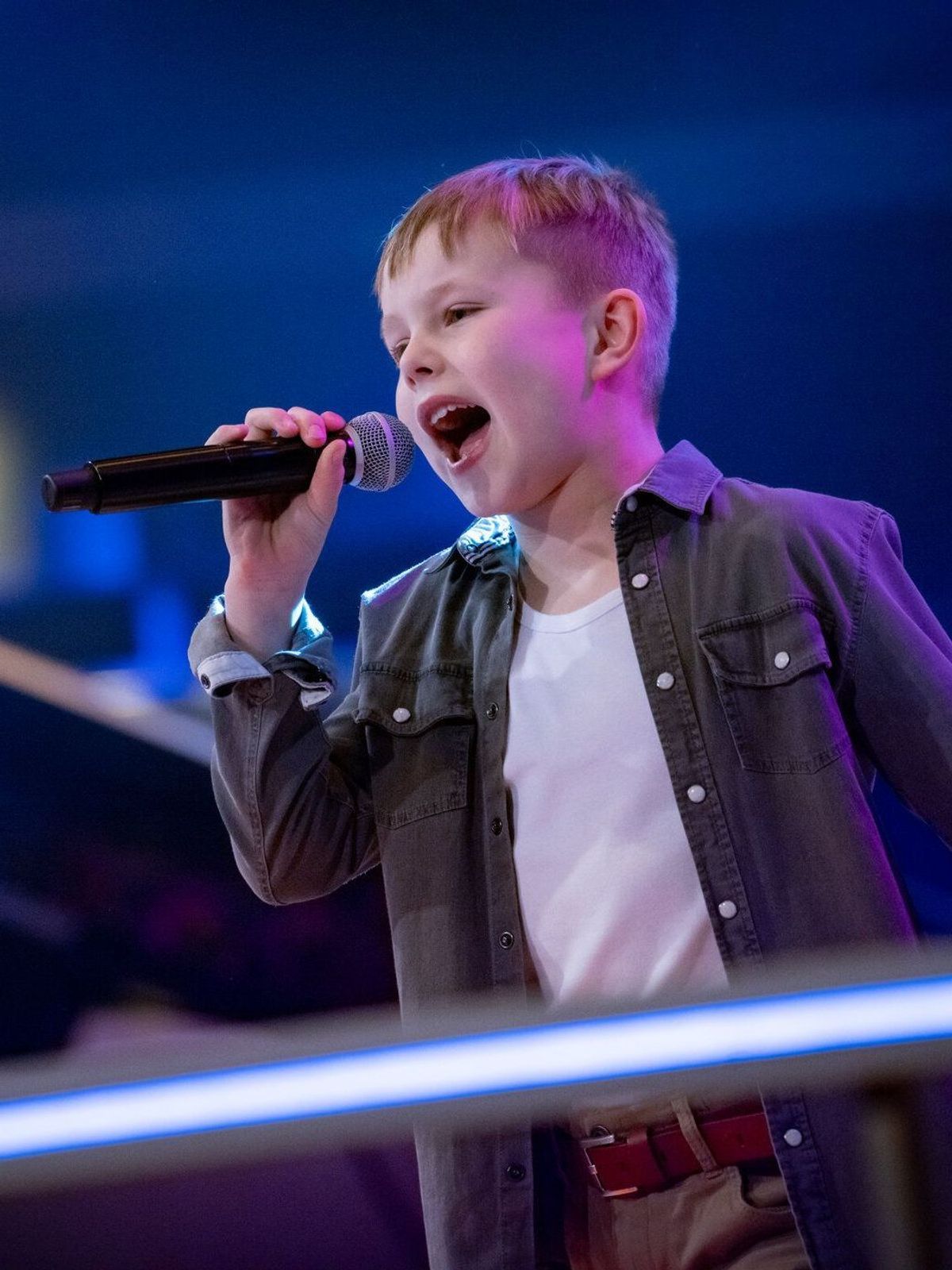 Bjarne singt bei "The Voice Kids" 2024