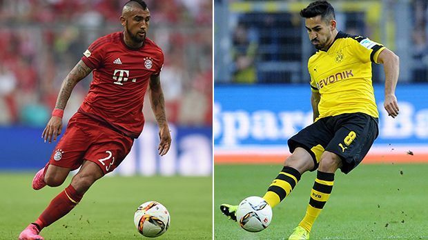 
                <strong>Mittelfeld: Vidal vs. Gündogan</strong><br>
                Vidal vs. Gündogan - Arturo Vidal sollte den Bayern das Giftige geben, das ihnen in den Vorjahren fehlte. Aber noch ist der Chilene nicht komplett ins Bayern-Spiel integriert, wirkt manchmal fehl am Platz bzw. ohne Bindung. Gündogan ist Dortmunds Taktgeber, glänzt und überflügelt Vidal. Punkt BVB. 6:2.
              