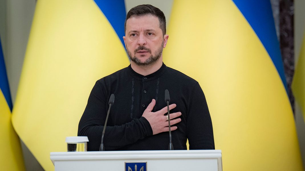 Wolodymyr Selenskyj, Präsident der Ukraine.