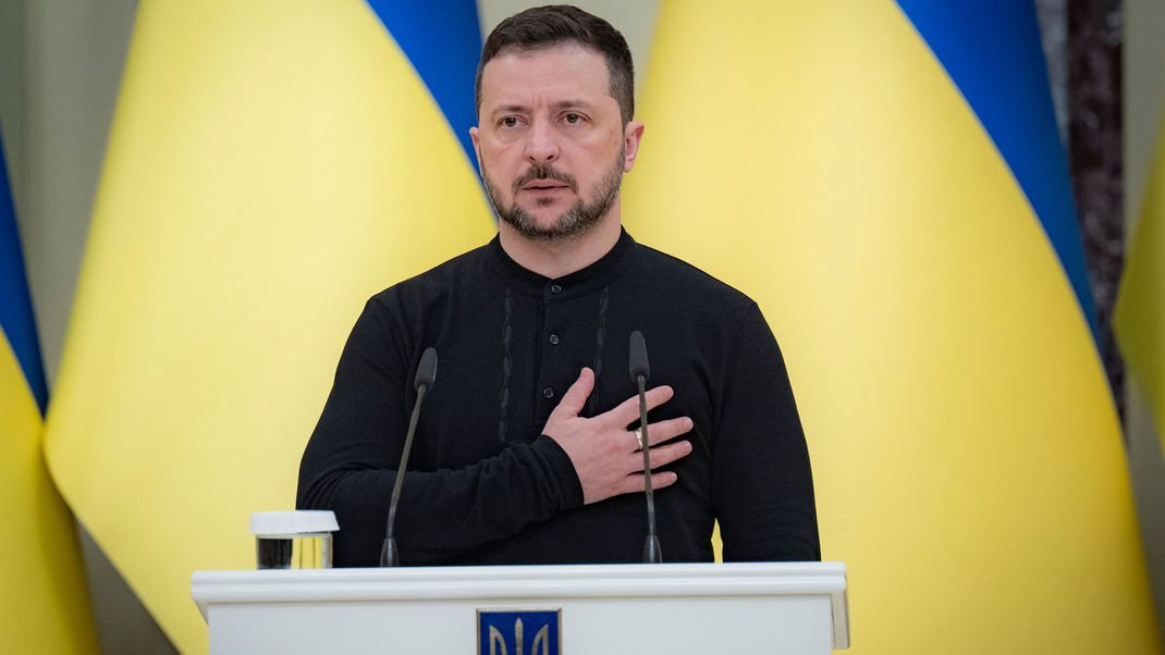 Wolodymyr Selenskyj, Präsident der Ukraine.