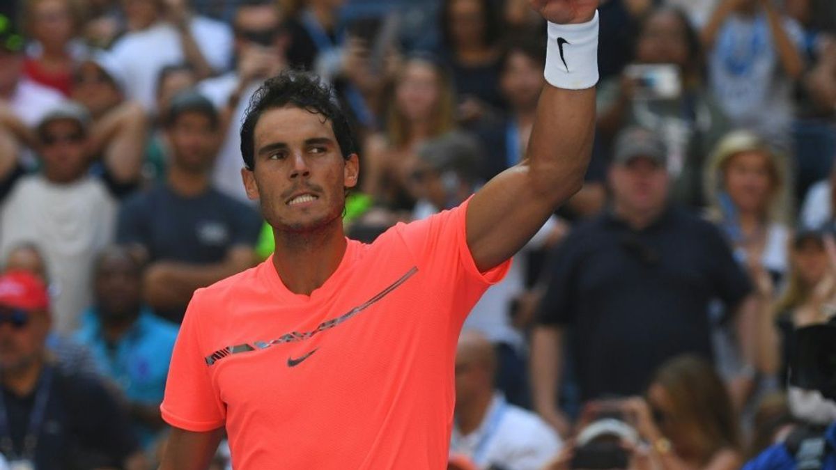 Nach über 100 Minuten besiegt Nadal Dolgopolow