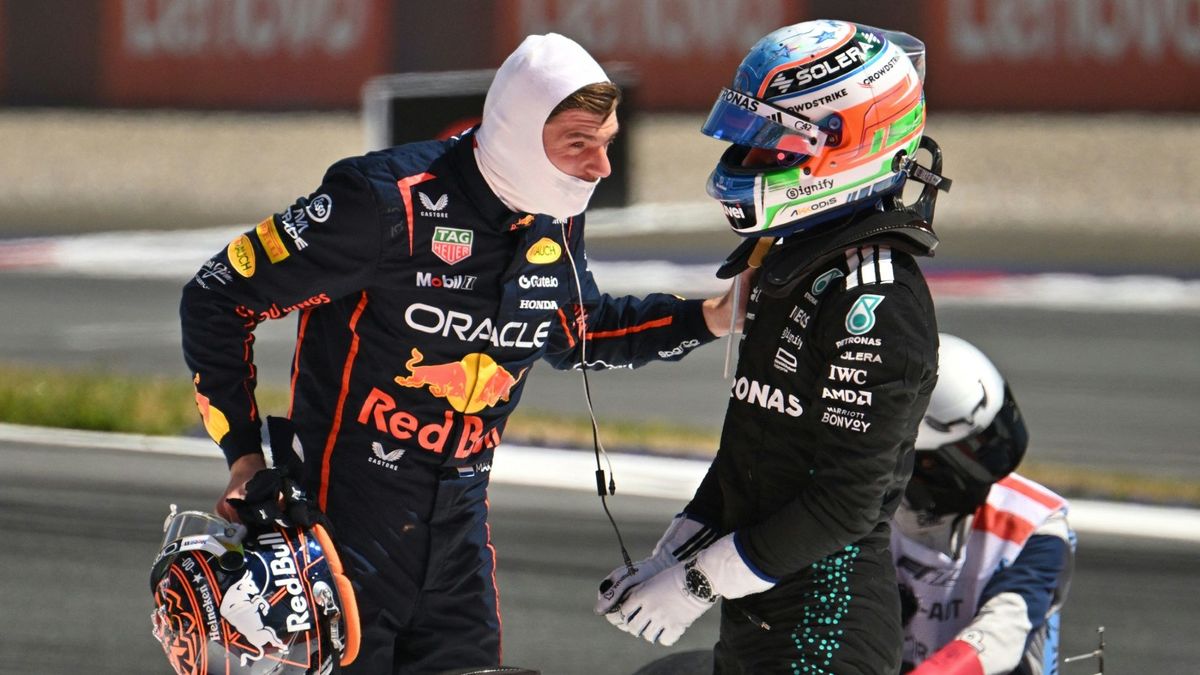Kimi Antonelli und Max Verstappen verunfallten
